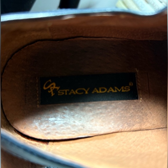 Stacy Adam’s Size 12 Navy Blue Snakeskin Men’s Shoes - Picture 7 of 16